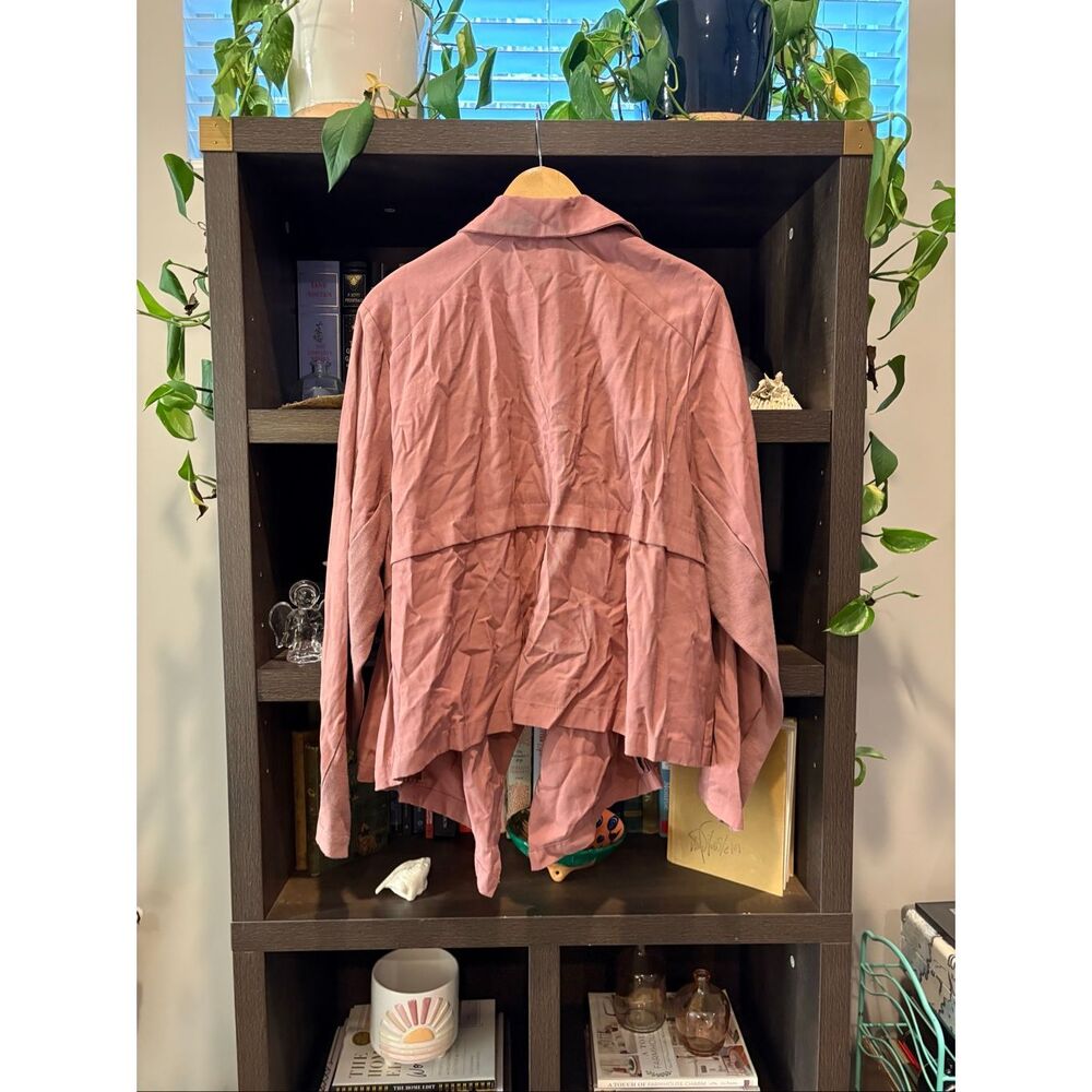 Torrid Dusty Rose / Mauve Open Front Drape Blazer… - image 2